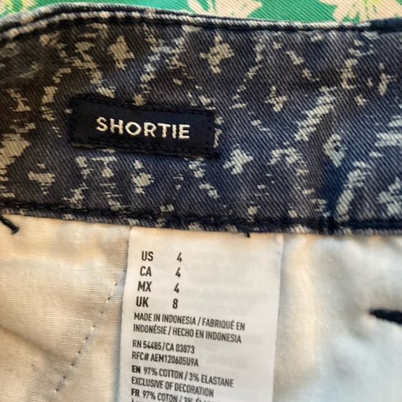 American Eagle Lot Of 2 Pair MIDI Shorti 4 Shorts Spring Summer. - Picture 5 of 7